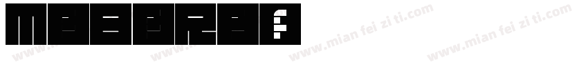 Montag Bold Regular字体转换